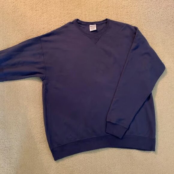 ComfortWash by Hanes Unisex Garment-Dyed Crewneck Sweatshirt <New without Tag> - Picture 1 of 4